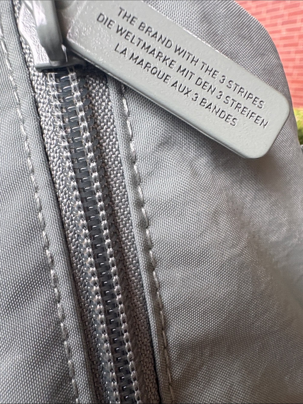 adidas Trefoil Mini Duffel Crossbody Bag in Silver Green - Picture 15 of 16